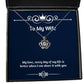 sarcastic wife my love every day of my life is better when i can share it with cheap crown pendant necklace for wife from husband