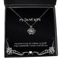 cute wife you have a way of making my heart smile sweetheart thank god for you gag holiday crown pendant necklace from wife