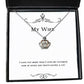 fancy wife crown pendant necklace i love you more than i love my favorite pair of socks cheap gifts for wife birthday gifts wedding bands engagement rings bridesmaids jewelry mothers day