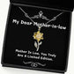 sarcasm mother in law sunflower pendant necklace mother in law you truly are gifts for mother present from daughter for mother in law