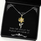 nice wife sunflower pendant necklace keep calm and let the physician wife handle it love gifts for wife