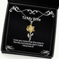 new wife i love you more than the stars in the sky but please dont make me prove it holiday sunflower pendant necklace for wife