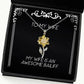 epic wife gifts my wife is an awesome bailiff valentines day sunflower pendant necklace for wife