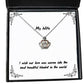 joke wife crown pendant necklace i wish our love was woven into the most beautiful blanket in present for wife nice from husband