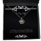i wish that every day would be filled with love and happiness until the end wife crown pendant necklace useful wife jewelry for wife