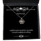 useful wife i wish that every time you look at me you would see a man who beautiful holiday crown pendant necklace for wife