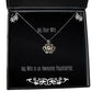 useful wife crown pendant necklace my wife is an awesome psychiatrist present for cheap from husband
