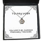 brilliant wife my wife is an awesome pharmacy technician brilliant holiday crown pendant necklace for