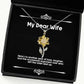 heres to another year of love laughter and the sunflower pendant necklace wife present from husband unique jewelry for wife wedding bands engagement rings bridesmaids jewelry mothers day