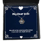 unique wife gifts my wife is the most beautiful person i have ever met funny birthday crown pendant necklace gifts for wife gift ideas for wife unique gifts for wife gifts for wife who has