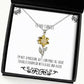 im not a magician but i can make all your troubles fiancee sunflower pendant necklace beautiful fiancee gifts jewelry for funny fiancee gift ideas unique fiancee gifts cool fiancee gifts
