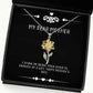 nice mother sunflower pendant necklace i think me being your child is enough of a happy sarcastic gifts for mom