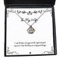 unique idea wife i wish that you always had the right words to say and i hope that inspire holiday crown pendant necklace from wife