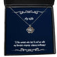 to the woman who has to put up with my terrible singing happy crown pendant necklace wife jewelry unique gifts for wife happy birthday