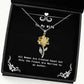best wife sunflower pendant necklace all women are created equal but only the finest are present for wife best from husband