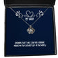 special wife knowing that i will love you forever makes me the luckiest guy in the world christmas crown pendant necklace for wife