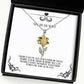 theres no place id rather be than inside your arms where we can share wife sunflower pendant necklace joke wife jewelry for wife