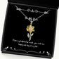 sarcastic wife sunflower pendant necklace i love my husband so much you make me present for wife brilliant gifts from husband sunflower jewelry sunflower gifts wife gift wife jewelry