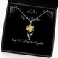 keep calm and love your stepmother sunflower pendant necklace stepmother present from son daughter fun for mom