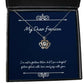 gag fiancee crown pendant necklace im not a fortune teller but i see a bright gifts for present from jewelry for fiancee funny jewelry funny gifts funny gift ideas unique jewelry unique