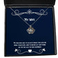 nice wife my prayers are to always make you love me more than ever and to never fancy crown pendant necklace for wife from husband