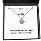 inspirational wife crown pendant necklace the only thing more badass than a medical assistant present for wife unique from husband