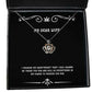nice wife i promise my sweetheart that i will always be there for you and will do brilliant holiday crown pendant necklace from wife
