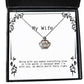 gag wife gifts being with you makes everything else in life worth it because when im wife crown pendant necklace from husband funny wife necklace gift funny crown