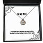 i wish that every morning we wake up it be like that first time falling wife crown pendant necklace best wife jewelry for wife