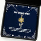i want to be your knight in shining armor and protect you from any sunflower pendant necklace wife jewelry for wife funny gift ideas funny gifts for wife