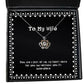 funny wife you are a part of me my heart beats for you and without you im funny holiday crown pendant necklace for wife