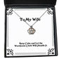 unique wife crown pendant necklace keep calm and let the warehouse clerk wife inappropriate gifts for wife unique wife gifts best wife gifts thoughtful wife gifts funny wife