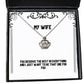 funny wife crown pendant necklace you deserve the best in everything and i just for wife present from husband jewelry for wife