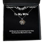 useful wife all women are created equal but only the finest are married to sarcasm christmas crown pendant necklace for wife