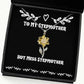 motivational stepmother gifts hot mess stepmother birthday sunflower pendant necklace for stepmother
