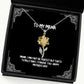 cool mama gifts mama i may not be perfect but thats totally okay i forgive you fun sunflower pendant necklace for mom from son
