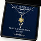 my wife is an awesome medical assistant sunflower pendant necklace wife jewelry unique for wife