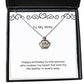 unique wife gifts happy birthday to the woman who makes my heart full best birthday crown pendant necklace gifts for wife gift ideas for wife unique gifts for wife gifts for wife who has