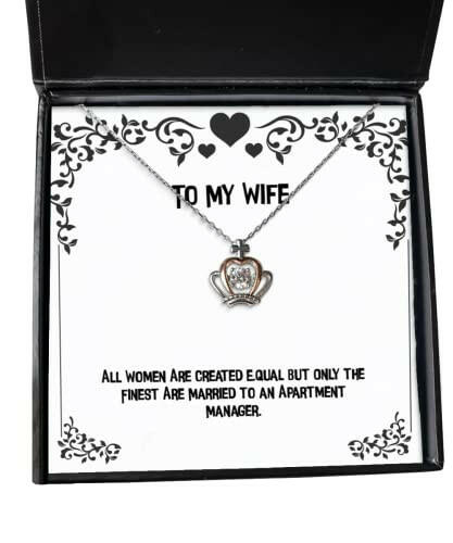 fancy wife gifts all women are created equal but only the finest are married to gag holiday crown pendant necklace from wife funny jewelry gift ideas humorous jewelry gifts funny costume