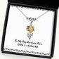 inspirational wife the only thing more badass than a butcher is a butchers fancy sunflower pendant necklace for wife from husband