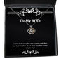 wife for wife i wish that everyday was a party and that we had the time of fun wife crown pendant necklace jewelry from husband