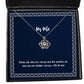 gag wife darling wife every day i love you more than yesterday and every time were wife crown pendant necklace from husband