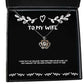 fancy wife gifts i wish that we could be together forever because life just wouldnt wife crown pendant necklace from husband anniversary birthday christmas valentines day mothers day fathers