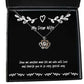 wife for wife show me another man like me who will love and cherish you in best wife crown pendant necklace jewelry from husband