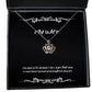 joke wife my goal is to always make sure that you know how special and beautiful you are holiday crown pendant necklace for wife