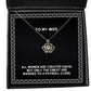 nice wife all women are created equal but only the finest are married to a payroll clerk wife crown pendant necklace from husband