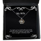 you light up my world with your smile and love heres hoping wife crown pendant necklace sarcasm wife gifts jewelry for wife gift ideas for husband best gifts for husband unique gifts for