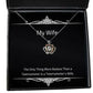 reusable wife the only thing more badass than a telemarketer is a telemarketer perfect crown pendant necklace for wife from husband