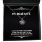 cute wife gifts i love you more than words alone can say and it is all funny holiday crown pendant necklace gifts for wife special wife gift ideas special wife birthday gift special wife