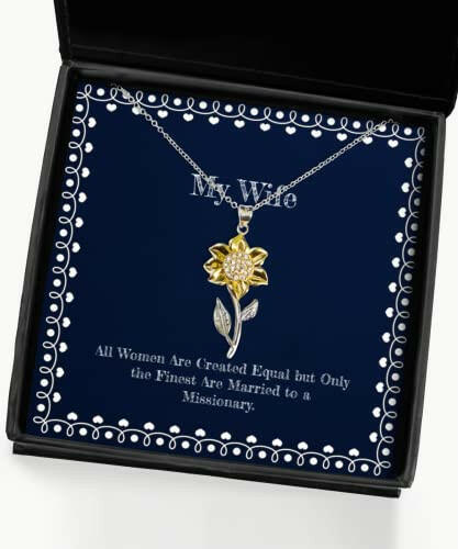 cheap wife gifts all women are created equal but only the finest are married to a nice sunflower pendant necklace for wife from husband